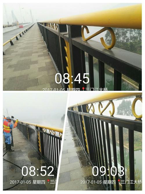 广西升禾环保科技股份 护栏与路桥清理工作汇报