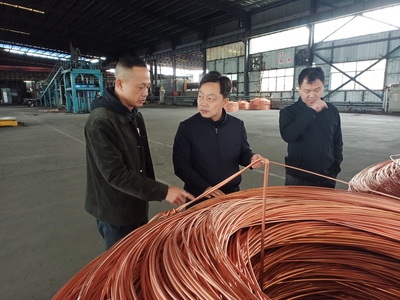 赵春雷局长赴企业开展服务企业走访调研活动